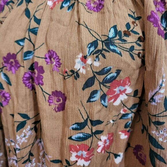 Umgee floral off the shoulder top for women, size M - Picture 3 of 10
